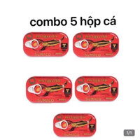 COMBO 5 HỘP CÁ MÒI SUMACO HỘP 125G