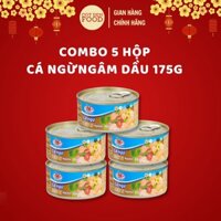 COMBO 5 HỘP Cá Ngừ Ngâm Dầu Hạ Long 115g/175g