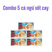Combo 5 hộp cá ngừ xốt cay Vissan hộp 150g date mới