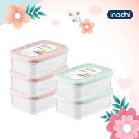 COMBO ✨5 HỘP CHỮ NHẬT✨ Đựng thực phẩm tươi sống, Hộp nhựa inochi, Hộp trữ đông, Hộp đựng thực phẩm