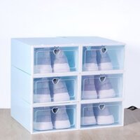 COMBO 5 Hộp Đựng Giày Nắp Nhựa PP Trong Suốt Size 33x23x13 Giá Rẻ Tiện ích