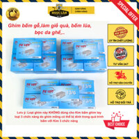 [Combo 5 hộp] Ghim bấm gỗ, Kim bấm gỗ Tự Lực 13/6, 13/8,16/6, 16/8