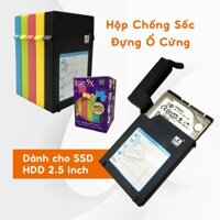 (Combo 5 Hộp) Hộp Chống Sốc Đựng Ổ Cứng Laptop SSD HDD 2.5 inch - Box Đựng Ổ Cứng Laptop