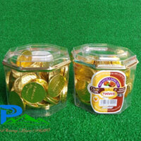 COMBO 5 HỘP KẸO SOCOLA ĐỒNG TIỀN - hộp 210gr