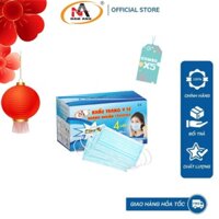 [Combo 5 hộp] Khẩu trang kháng khuẩn 4 lớp Nam Anh Famapro Cô gái hộp 50 chiếc