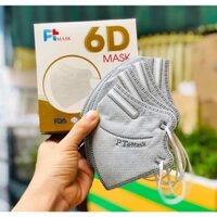 Combo 5 hộp Khẩu Trang Y Tế 6D (hộp 10 cái)