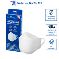 [COMBO 5 HỘP] Khẩu trang y tế cao cấp kháng khuẩn 3 lớp Famapro 4D