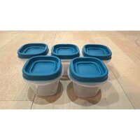 Combo 5 HỘP NHỰA ĐỰNG THỰC PHẨM Rubbermaid Easy Find Lids, 118ml (0.5 cup)