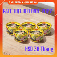 Combo 5 hộp Pate thịt heo vissan hộp 170g date mới