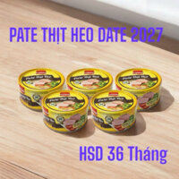 Combo 5 hộp Pate thịt heo vissan hộp 170g date mới