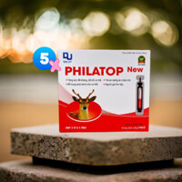 [Combo 5 hộp] PHILATOP NEW Đại Uy - ống nhựa - Tăng sức đề kháng - (Chính hãng - hộp 20 ống)