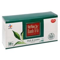 COMBO 5 hộp Trà Olong Cầu Tre CJ FOOD - 1 hộp 25 túi lọc trà nhỏ