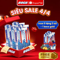 Combo 5 hộp viên sủi BOCA giảm đau xương khớp, kích thích sản sinh Glucosamin 20 viên, tặng 3 hộp sủi BOCA, 1 BOCA GOLD
