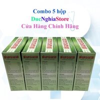 Combo 5 hộp - Viên uống Bổ Gan Cà Gai Leo mát gan, giải độc gan, hạ men gan - Hộp 60 viên.