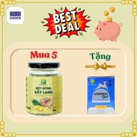 (Combo 5 hũ) Bột gừng sẻ sấy lạnh THE MOSHAV FARM, nguyên chất, hỗ trợ miễn dịch, tiêu hóa Tết 2025