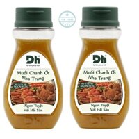 (COMBO 5 HŨ) Muối Chanh Ớt Nha Trang 200gr Dh Foods gia vị chấm tuyệt vời
