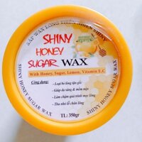 Combo 5 hũ Wax tẩy lông shiny- Bộ sản phẩm triệt lông tay lông chân và lông nách_ gồm 1 bộ giấy wax và que gỗ