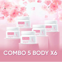 Combo 5 Kem body X6 Linh Kool dưỡng trắng chống nắng make up