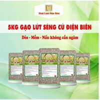 COMBO 5 kg gạo lứt séng cù dài Điện Biên - Dẻo, mềm, thơm ngon - Hoài Linh Điện Biên