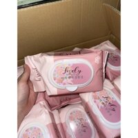 [Combo 5] Khăn Giấy Ướt Hàn Quốc Lovely Không Mùi - 150g