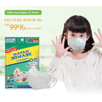 Combo 5 Khẩu trang cho bé Mayan 3D PM2.5 Kids ++  🌷 Beauty Love