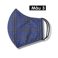 Combo 5 khẩu trang vải 3 lớp kháng khuẩn May 10 họa tiết trẻ trung, hiện đại - M3