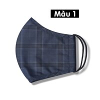 Combo 5 khẩu trang vải 3 lớp kháng khuẩn May 10 họa tiết trẻ trung, hiện đại - M1