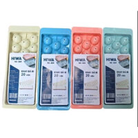 Combo 5 khay đá bi  hoa quả trái cây , thạch rau câu bi 20 viên  HIWA