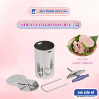 Combo 5 Khuôn Làm Giò Thủ bằng Inox 304 Cao Cấp Loại 1 kg - Khuôn Làm Giò Chả Tại Nhà