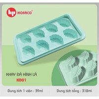 Combo 5 khuôn rau câu, khuôn đá hình chiếc lá Hafaco