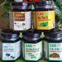 Combo 5 lọ Cao tiểu đường - Cao lạc tiên đinh lăng- Cao hà thủ ô - Cao Giảo cổ lam - Cao Cà gai leo Thảo dược Minh Nhi