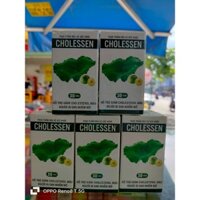 Combo 5 Lọ - Hàng Chính hãng- Cholessen- Hạ mỡ máu, giảm gan nhiễm mỡ, men gan cao