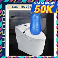 [COMBO 5] Lọ Thả Bồn Cầu Hình Heo - Con Lợn Thả Vệ Sinh Toilet, Làm Sạch, Khử Mùi, Kháng Khuẩn - LUCANO