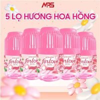 Combo 5 Lọ Tỏa Hương Hoa Hồng Forlove, Lọ Thơm Phòng Hương Thơm Dịu Nhẹ Tự Nhiên Dễ Chịu - MPS OFFCIAL