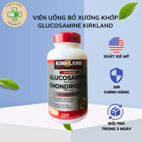 COMBO 5 Lọ Uống Bổ Xương Khớp Kirkland Glucosamine 1500mg & Chondroitin 1200mg, lọ 220 viên