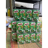 combo 5 lốc sữa milo lúa mạch hộp giấy 110ml