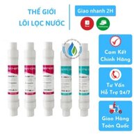 Combo 5 lõi lọc Korihome - 3 lõi Sediment và 2 lõi Pre-Carbon giúp loại bỏ các chấy cặn, bẩn, rỉ sét, bọ gậy, rong rêu