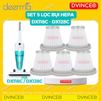 Combo 5 lõi lọc thay thế cho máy hút bụi DEERMA DX118C - DX128C