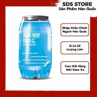 Combo 5 Lon NƯỚC SODA TRÁI CÂY VTALK VỊ CHANH 350ML