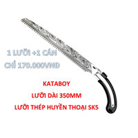 COMBO 5 LƯỠI CƯA GỖ CẦM TAY HOẶC 1 LƯỠI CƯA GỖ CẦM TAY 350mm KATABOY NHẬT BẢN TÙY CHỌN