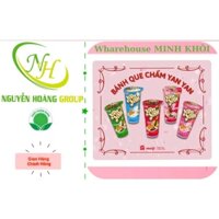 COMBO 5 LY - Bánh Chấm Yan Yan 5 Vị bất kỳ ( Dâu, Socola, Vani, Hạt phỉ, Double Socola) Meiji 44g