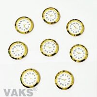 Combo 5 Mặt đồng hồ - 35mm x 8mm - màu vàng - Sỉ & lẻ (VAKS)