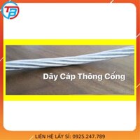 Combo 5 Mét Cáp Thông Cống 8 li - 10 li ( Dây Thông Cống ) - Cáp Thép Thái Bình