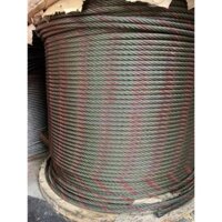 Combo 5 Mét Dây Cáp Thép Kéo Xe phi 10 kèm ốc  - Vật Tư Cáp Thép