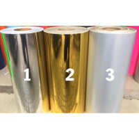 Combo 5 mét Decal Xi Bạc Bóng Gương / Xi Vàng Gương / Xi Bạc Nhôm Mờ .