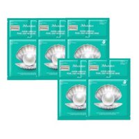 Combo 5 Miếng Mặt nạ 3 Bước Dưỡng Da JM Solution Marine Luminous Pearl Deep Moisture Mask Ngọc trai trắng 33ml x5