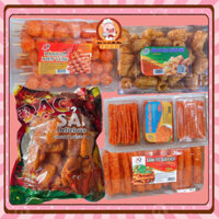 Combo 5 món bánh pò quẩy hộp, gói pò quẩy đặc sản quỳnh ngọc