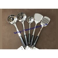 Combo 5 món gồm vá lỗ,vá canh, sạn inox