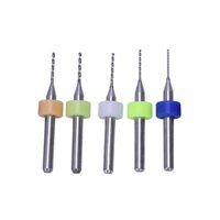 Combo 5 Mũi Khoan CNC (Gồm 1 Mũi 0.8mm, 0.9mm, 1.0mm, 1.1mm, 1.2mm)