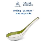 Combo 5 muỗng - Jasmine - Hoa May Mắn - Gốm sứ cao cấp Minh Long